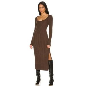 Paige Benita long dress sweater, size L